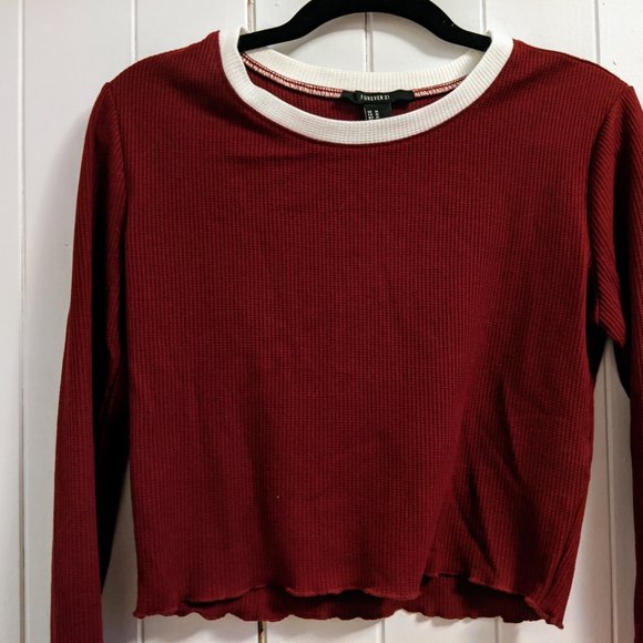 Long sleeves crop top - Picture 3 of 3